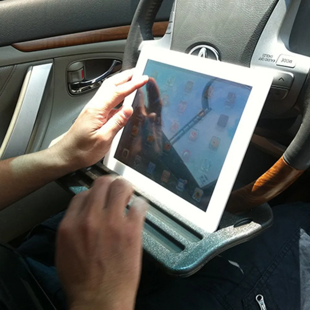 Multi-Functional Portable Car Laptop Eating Steering Wheel Desk Black Vehicle Mount Tray Notebook Table HOT | Автомобили и