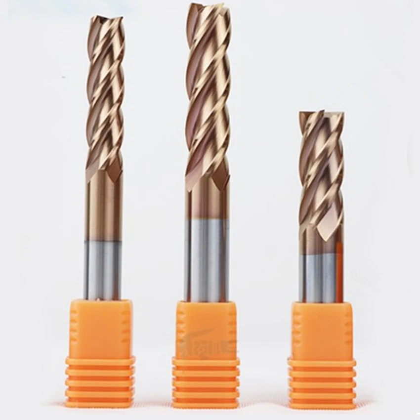 

10*75cm*4F Rough machining End Mills 2Pcs/10*75cm End Mill 3Pcs