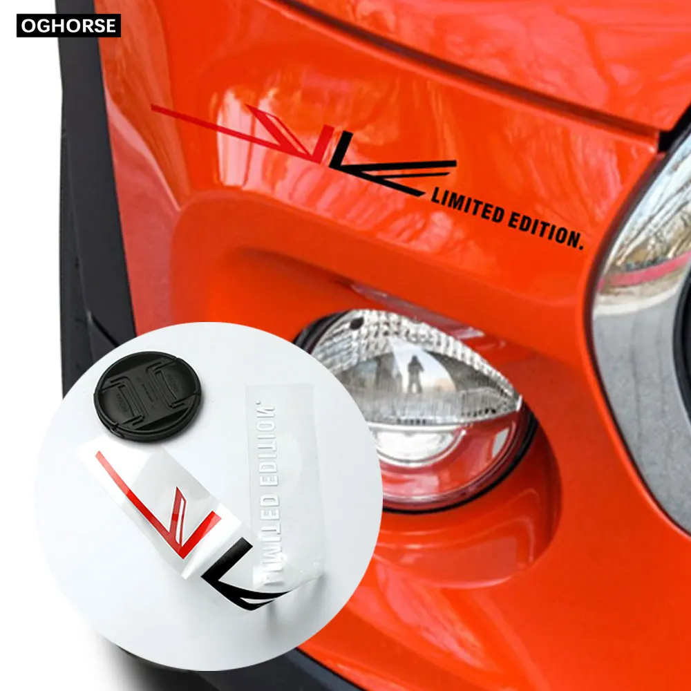 

Car Styling Body Decal Window Bumper Fuel Tank Door Side Sticker for mini cooper Countryman F60 F54 F55 F56 R56 R52 R60 R61 R53