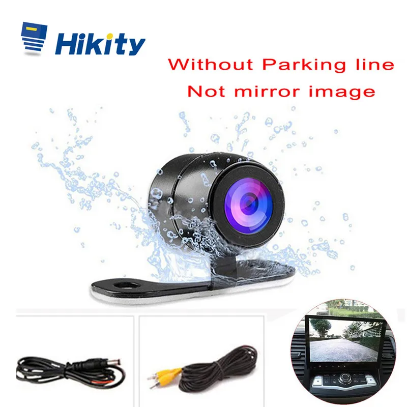 

Hikity Car Backup Camera Auto CCD HD Night Vison Front Camera 170 Degree Rear View Cameras Waterproof Reversing Rearview Camera