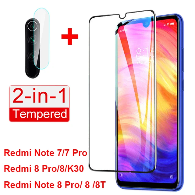 Защита экрана для Redmi Note 9 8 Pro 8T 7 K30 закаленное защитное стекло камеры Xiaomi 9S Max S