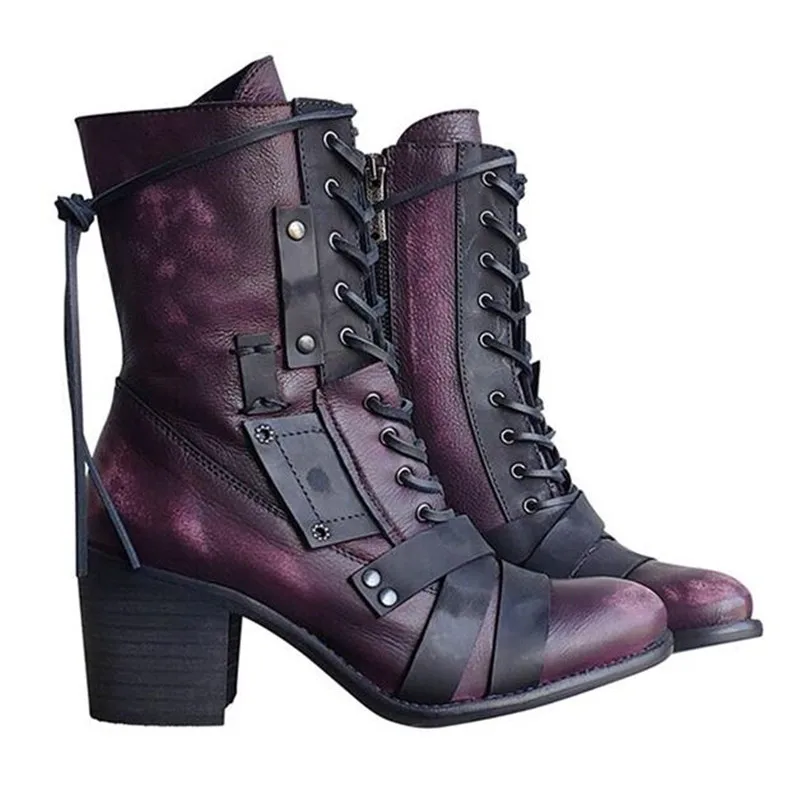 

Large size platform women's boots autumn winter new round toe casual womens shoes zipper in the tube fashion women riding boots