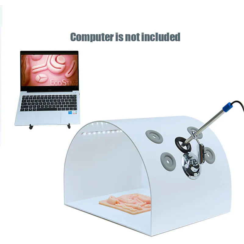

Laparoscopic Training Box Set Laparoscopic Simulator with 30 Degree Camera Endoscope Surgical Teaching Practice Tools