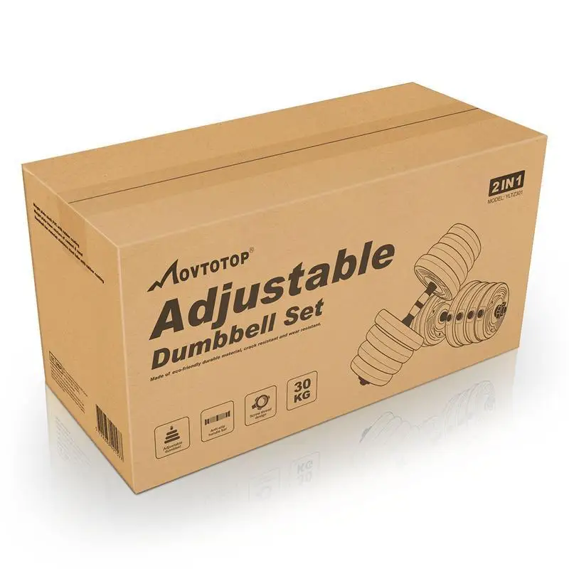 

Environmentally Friendly Dumbbell Men's Fitness Household Building up Arm 30kg Dumbbell for Home Office GymTraining