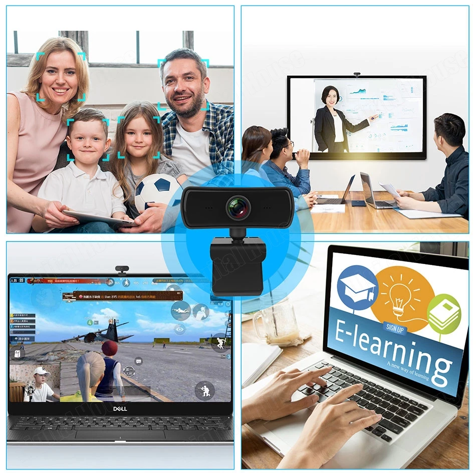 YouTube Skype видеозвонки обучение веб камера для Конференции HD с подключением и