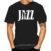 2021 brand clothing jazz newest saxophone funny t shirt tshirt men cotton short sleeve t shirt top camiseta