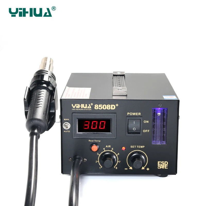 YIHUA 8508D + цифровая паяльная станция с горячим воздухом точечная сварочная машина