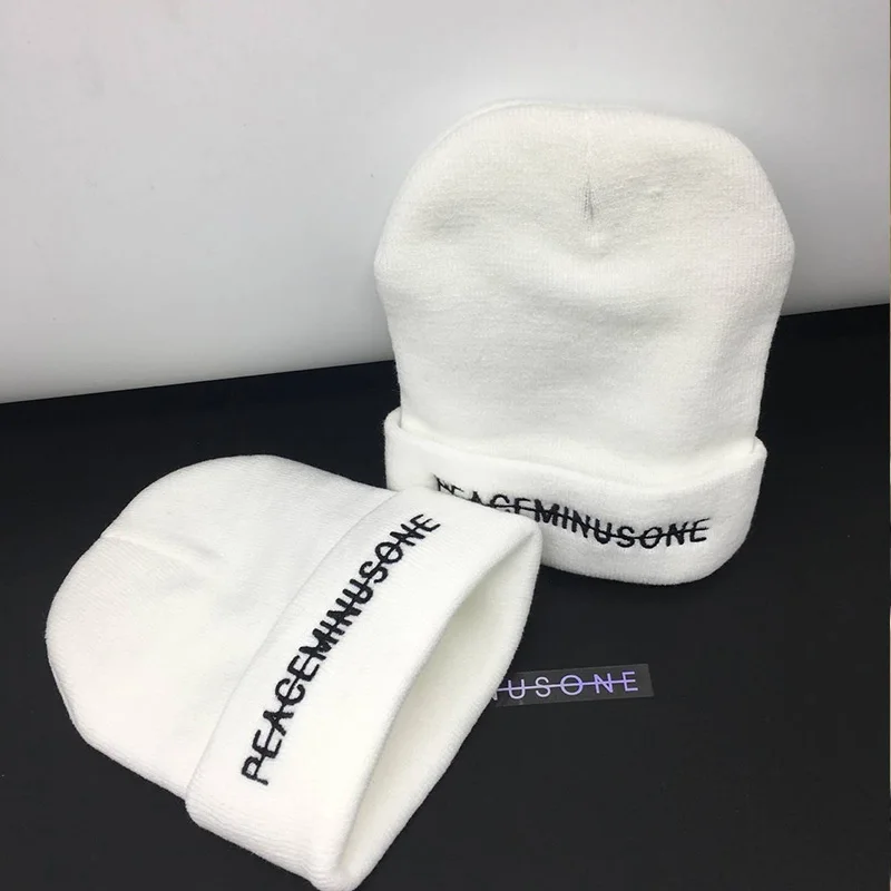 Bigbang peacuseminone вязанные шапочки с вышивкой G Dragon персональный альбом Kwon Ji Young унисекс
