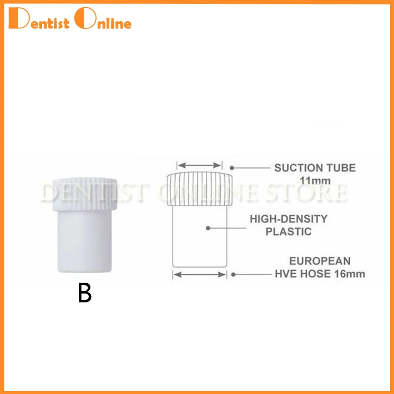 

10pcs Dental Suction Tube Adaptor Saliva Swivel Ejector Convertor Autoclavable For Dentist Disposable Surgical Suction Tips