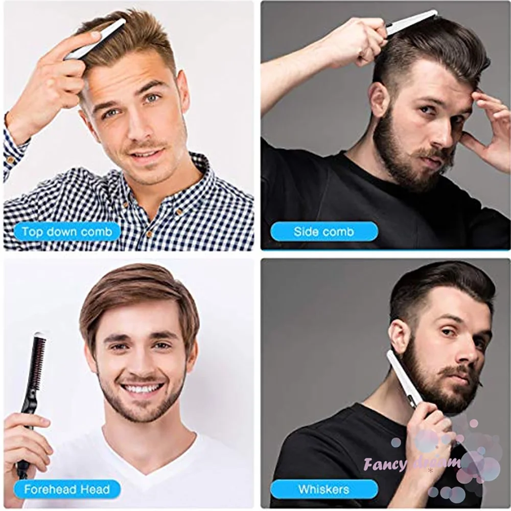Электрический выпрямитель для бороды щетка быстро нагревается премиум