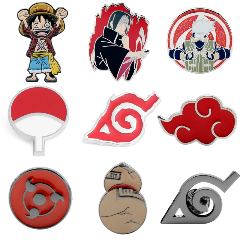 

21 Styles Cartoon Badge Brooch Anime Jewelry Enamel Pin Women Men Children Backpack Brooches Shirt Pins Trinkets Gifts