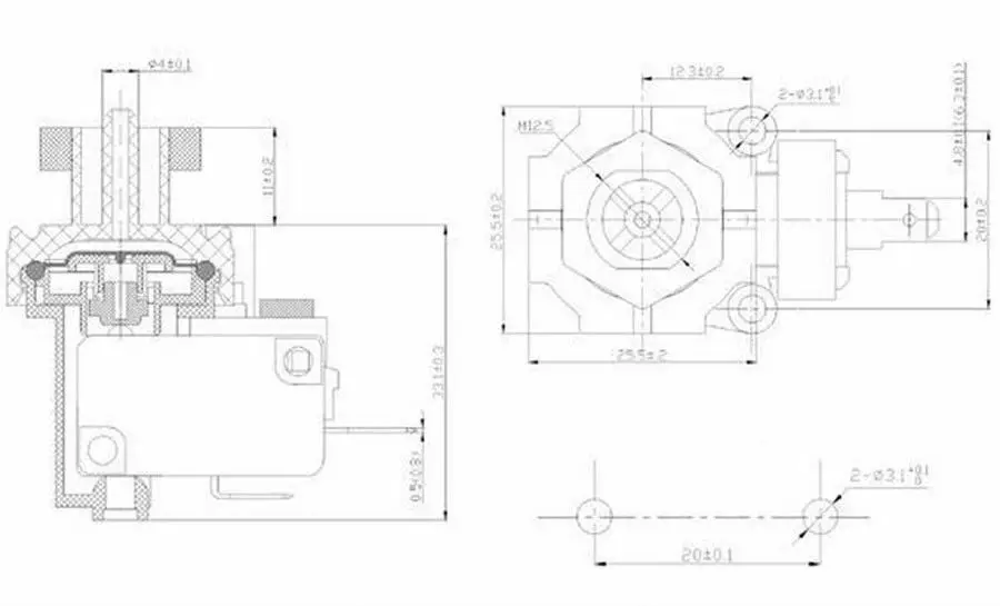 2 переключателя давления нагревателя реле для спа гидромассажной ванны бассейна