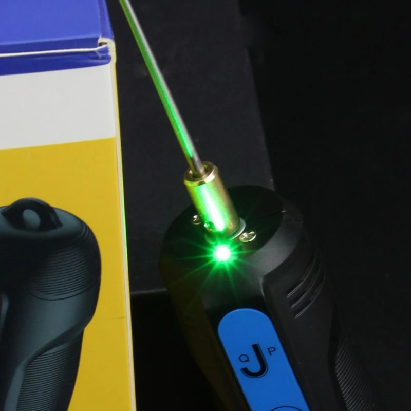 

N0HB Rechargeable USB Electric Adhesive Removal Rod Wireless Green LED Light for Mobile Phones All-in-one OCA Glue Grinder