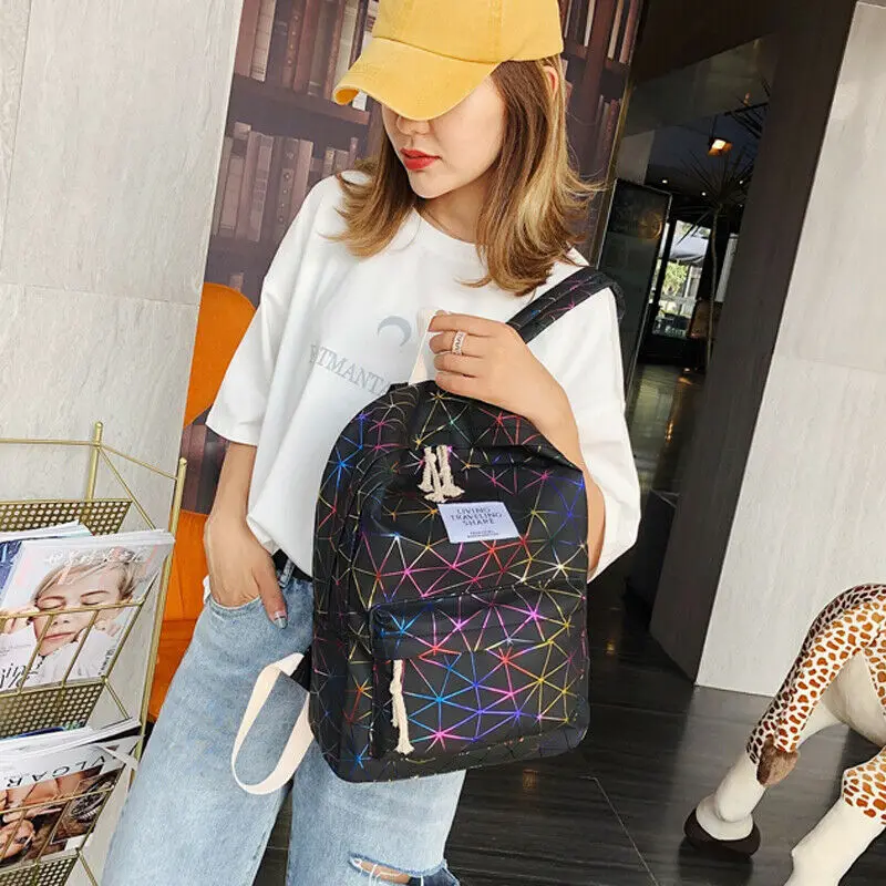 Womens Oxford Vintage Backpack Rucksack Ladies Travel Shoulder School Bag | Багаж и сумки