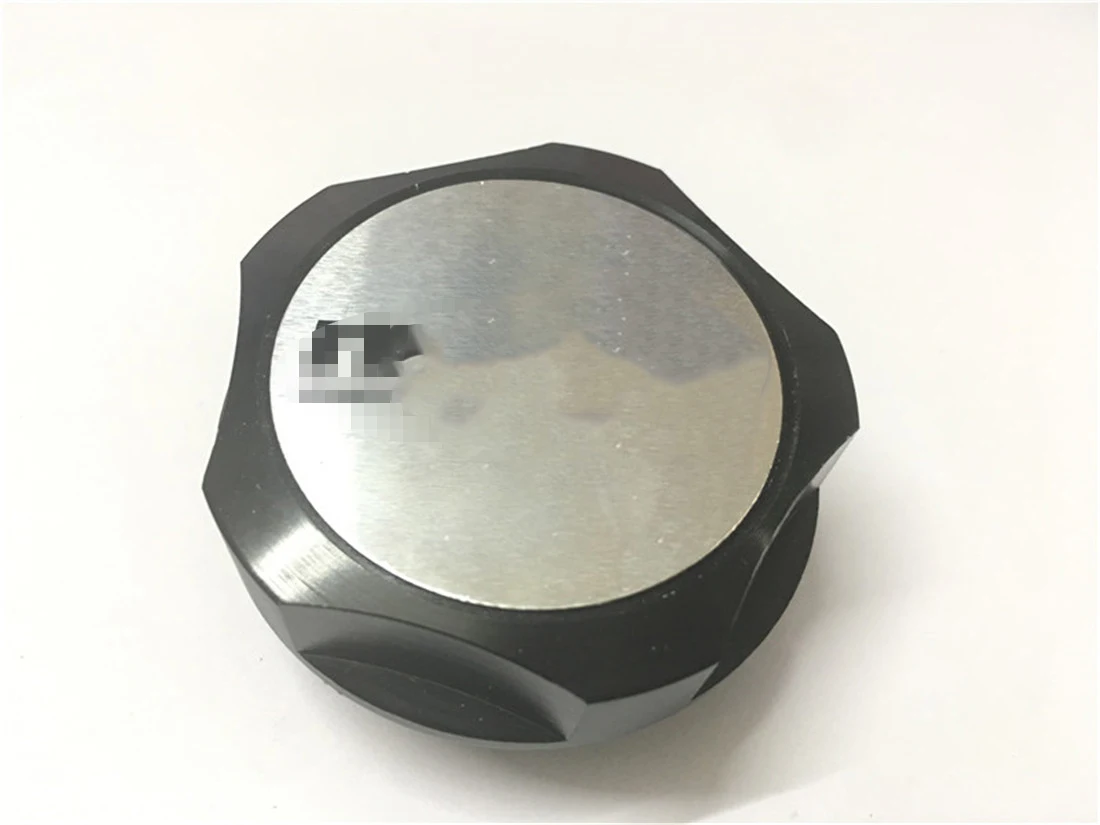 black with logo Новая алюминиевая заготовка, наполнитель моторного масла, крышка топливного бака, модели JDM для Skyline 240SX 180SX GTR R35 S13 S14 - Цвет: black with logo