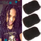 Styleicon, афро кудрявые человеческие волосы, бразильские волосы Remy, афро кудрявые волосы россыпью 50, кудрявые волосы крючком для кос, без Уточки