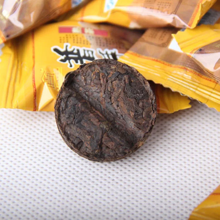 Китайский Юньнань Пуэр Золотой классический чай Tuocha Mini Xiao Tuo фруктовый зеленый