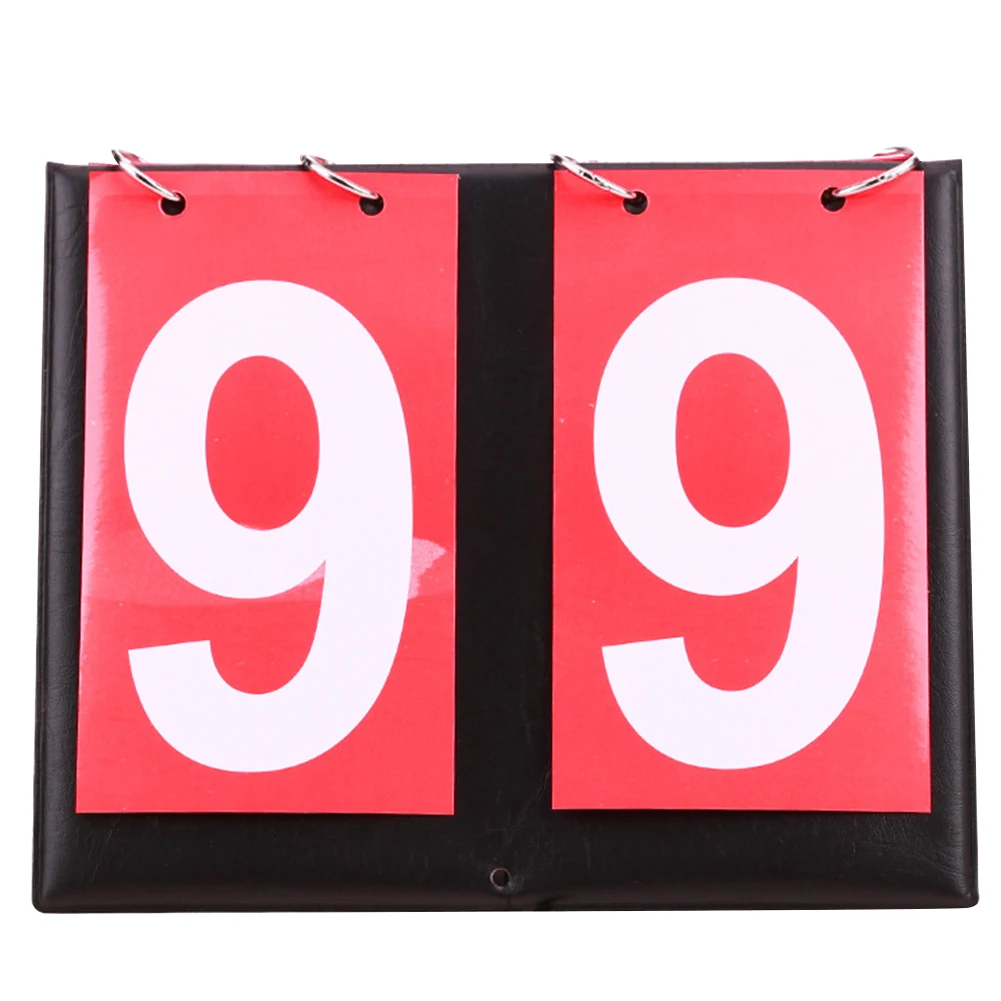 

Manual Basketball Multi Sports Professional 2 Digit Flip Counter Competitions Table Tennis Portable Football Scoreboard