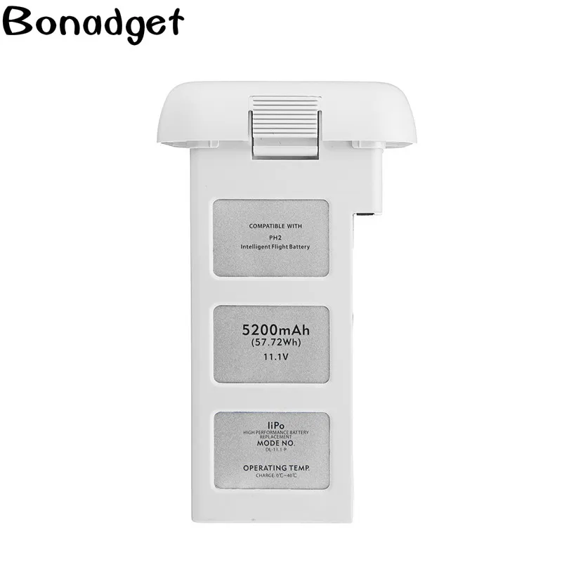 Bonadget для DJI Phantom2 Дрон батарея 11 1 В 5200 мАч Модернизированный и большой емкости
