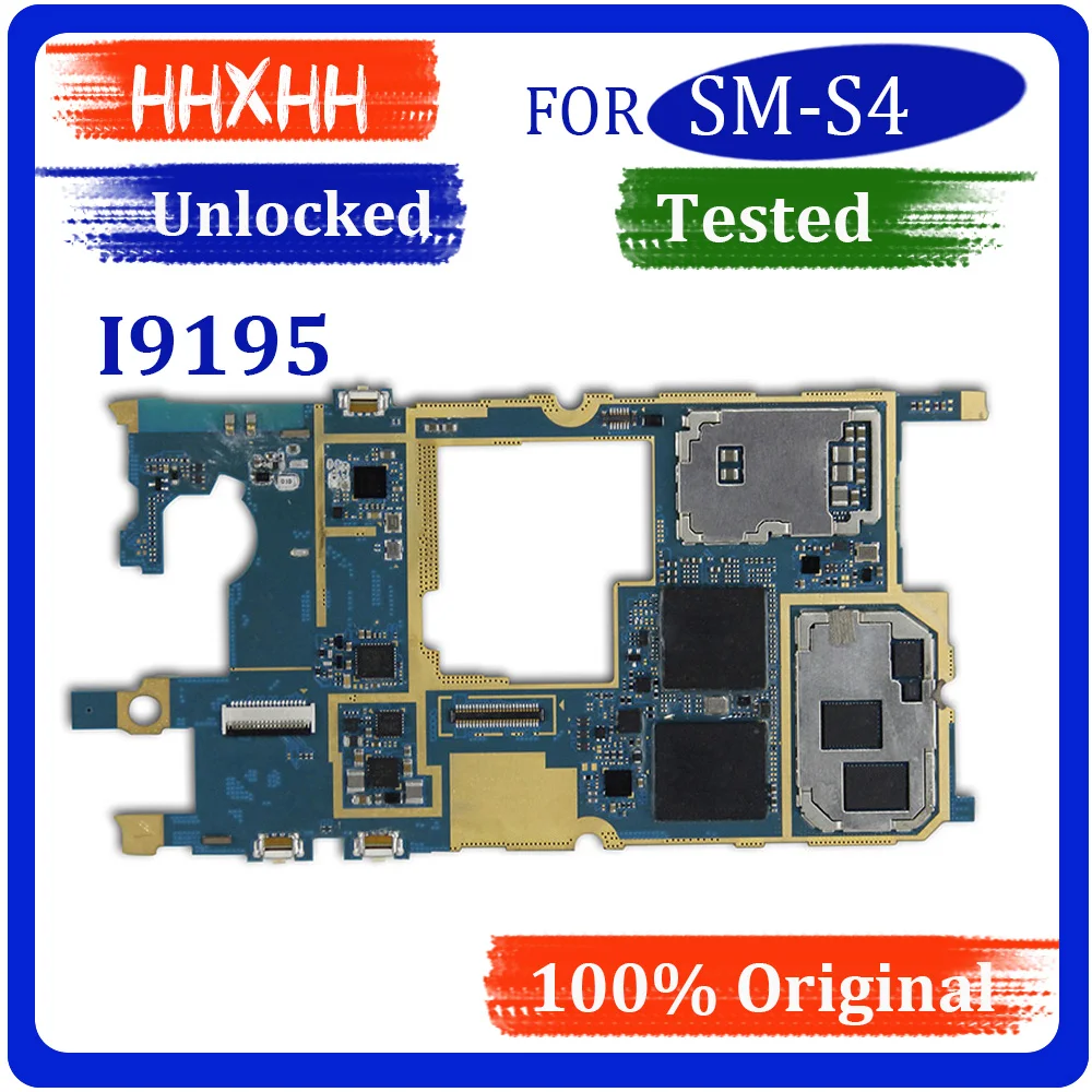 Оригинальная разблокированная материнская плата для samsung Galaxy S4 mini i9195, европейская версия для Galaxy S4 mini i9195 материнская плата
