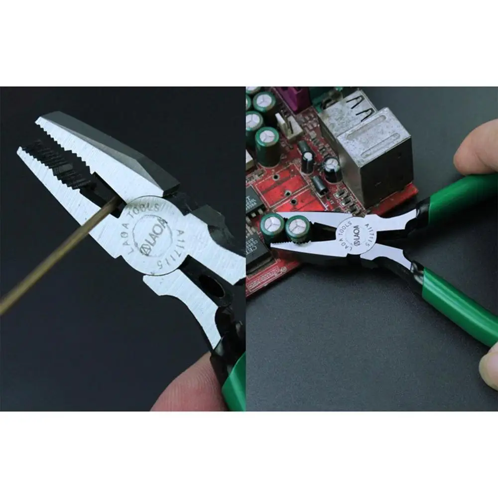 LAOA 5 дюймов резак для проволоки с длинным носом боковые кусачки мини диагональные