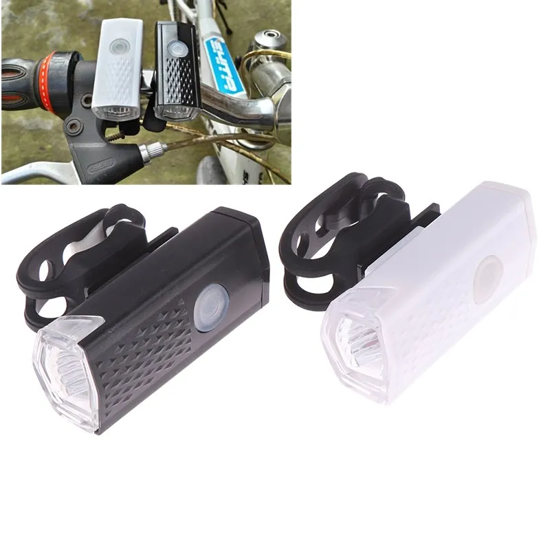 

Fashion Bike Light USB Rechargeable 300 Lumen 3 Mode Bike Headlight Cycling LED