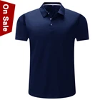 Бесплатная доставка, летние рубашки-поло для мужчин и женщин, короткие спортивные футболки-поло для гольфа, женские и мужские однотонные футболки, мягкая одежда, облегающая модель