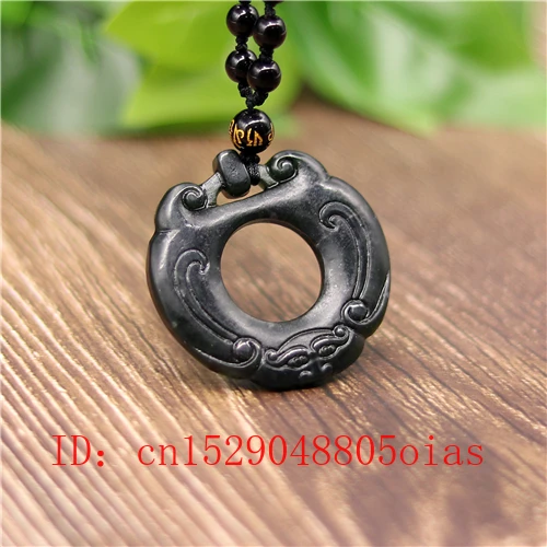 Натуральный черный зеленый нефритовый тигр ожерелье из бисера обсидиан