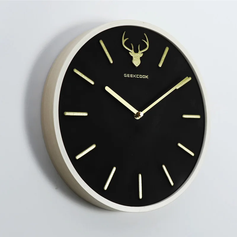 

Nordic Luxury Wall Clock Clocks Home Mute Wall Clock Simple Creative Clock Modern Design Home Decoration DD6WC