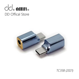 dd ddhifi all new tc35b 2021 usb type c to 3 5mm headphone adapter for android phone huawei xiaomi samsung 384khz32bit free global shipping