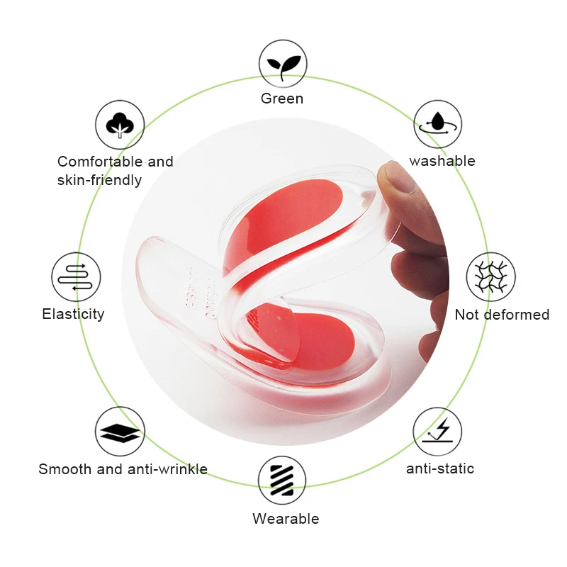 

Силиконовые U-образные стельки для обуви, вкладыши для ухода за ногами, для снятия подошвенной боли, фасциита