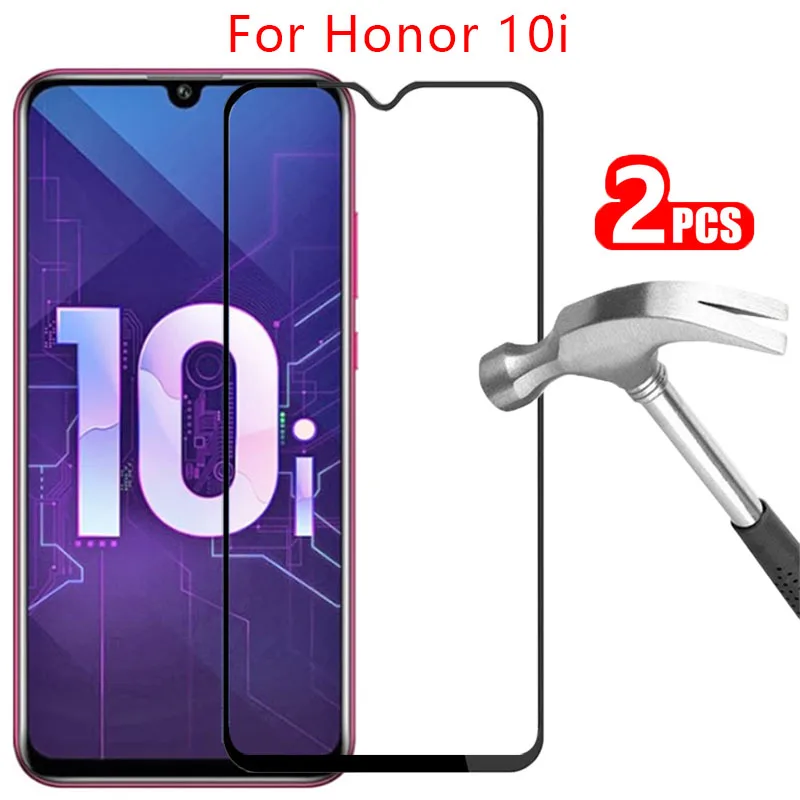 

9d protective tempered glass for huawei honor 10i screen protector on honor10i huawey honer onor hono honr 10 i i10 safety film