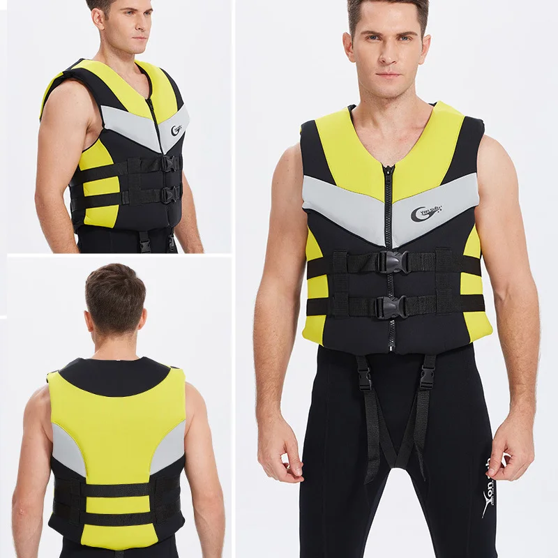 Взрослые дети спасательный жилет Спасательные плавучие Моторные лодки