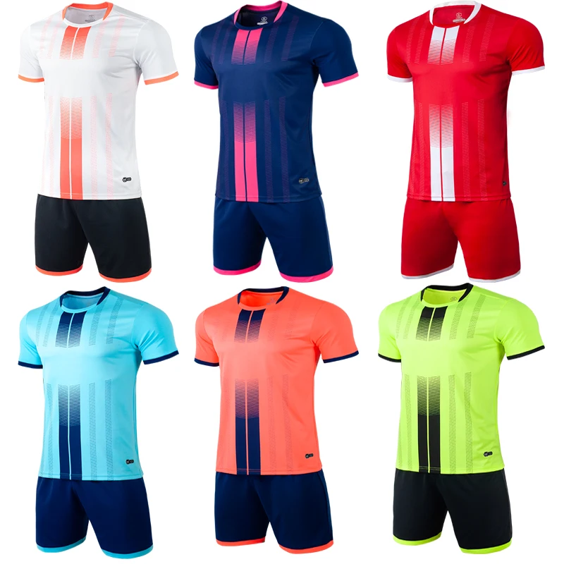 Мужская футбольная форма с коротким рукавом зеленая белая для взрослых|Наборы