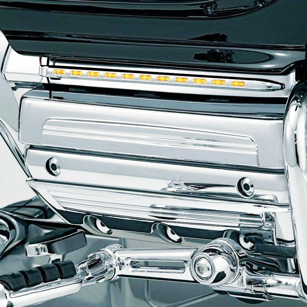 

Левый и правый светодиодные Обтекатели для ходовых огней Honda Goldwing GL1800 2001-2010 2002 2003 2004 2005 2006 2007 2008 2009