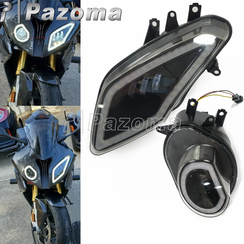 12V Waterproof Plug Play LED Headlight Assembly Replacment Headlamp For BMW S1000RR S 1000 RR 2009 2010 2011 2012 2013 2014