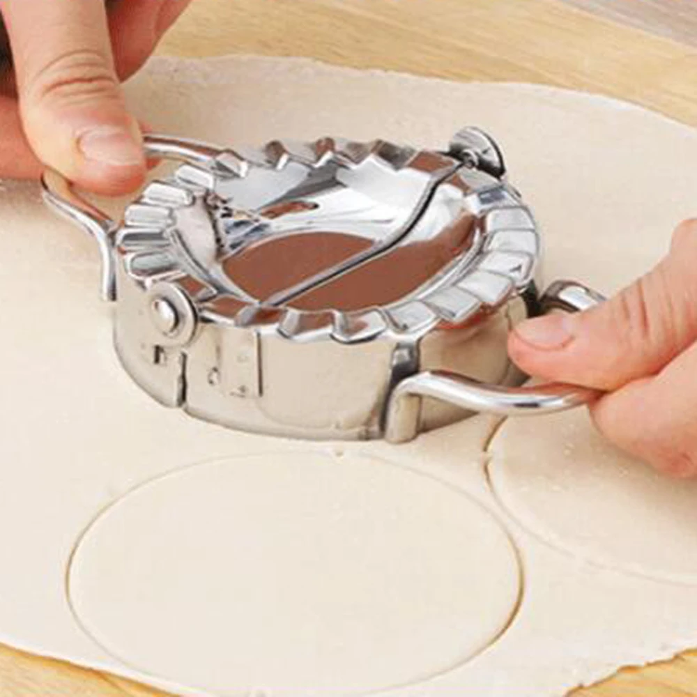 Легкая самодельная форма для вареников обертка резак машина приготовления пищи