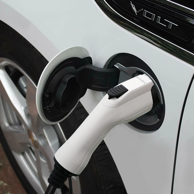 

Type 1 Portable EV Charging Box Cable Switchable 10A/16A/24A/32A CEE Bule Power Plug Electric Vehicle Car Charger