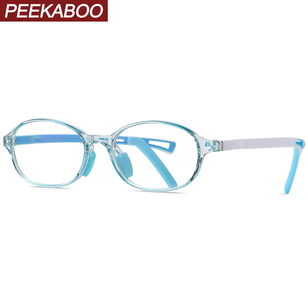 Детские очки Peekaboo для девочек синий светильник компьютера блокировка tr90 детские