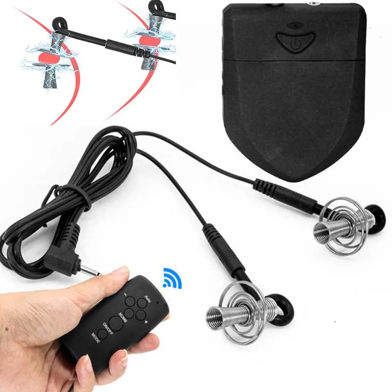 Зажим для сосков с электрошоком взрослых интимные игрушки женщин пар раб пытка