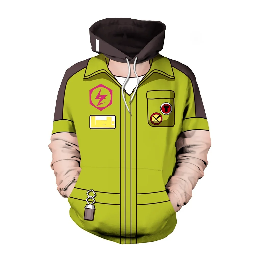 

Anime Danganronpa V3 Kokichi Oma Cosplay Costume Hoodie Kaede Akamatsu Hooded Sweater Kazuichi Souda Monomi Gift Dangan Ronpa
