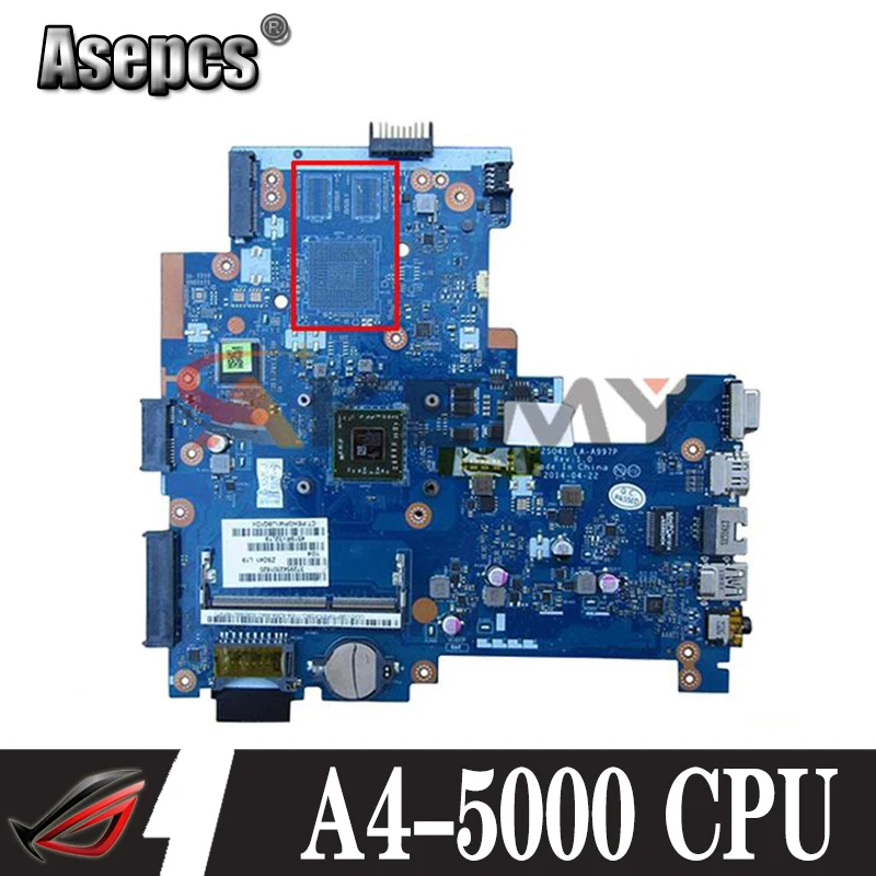 

For HP Pavilion 14-G 245 G3 Notebook Mainboard DDR3 Laptop Motherboard 765121-501 A4-5000 ZSO41 LA-A997P 100% working