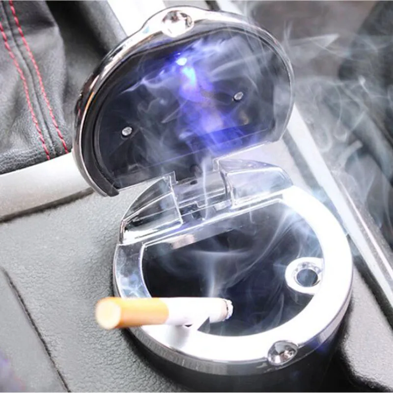 1 шт. портативная пепельница для салона автомобиля мини мусорная корзина