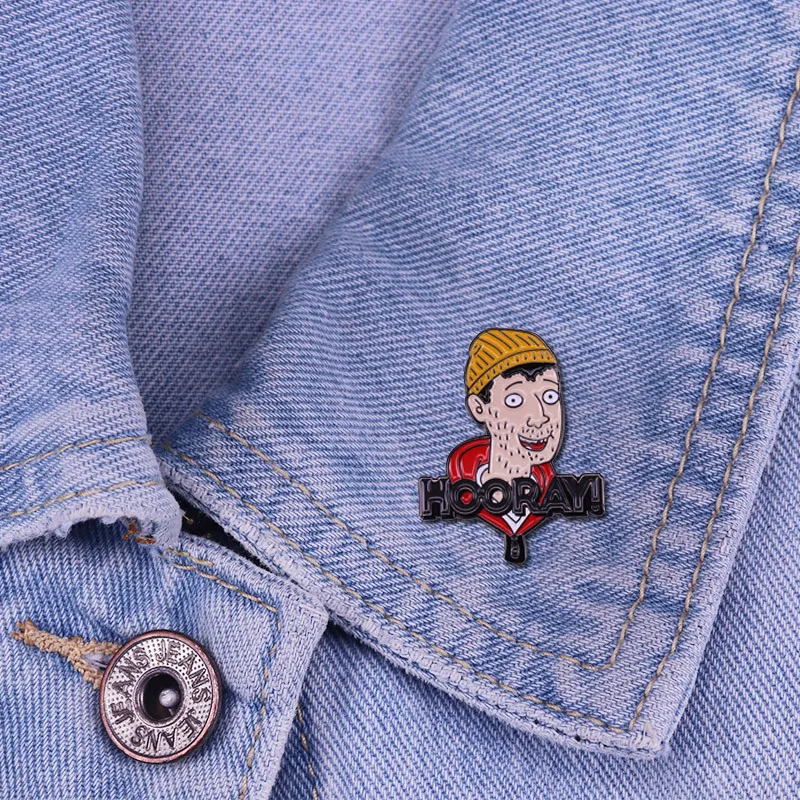 Эмалированная брошь в виде американской анимационной комедии для взрослых Bojack