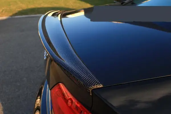 Стильный Автомобильный задний спойлер из углеродного волокна A4 B8 CA для Audi 2009-2012 |