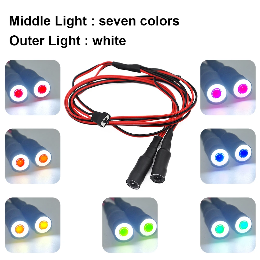 AXSPEED RC автомобиль светодиодный светильник s ангел демон глаз головной фары 4 2 V-6V 10