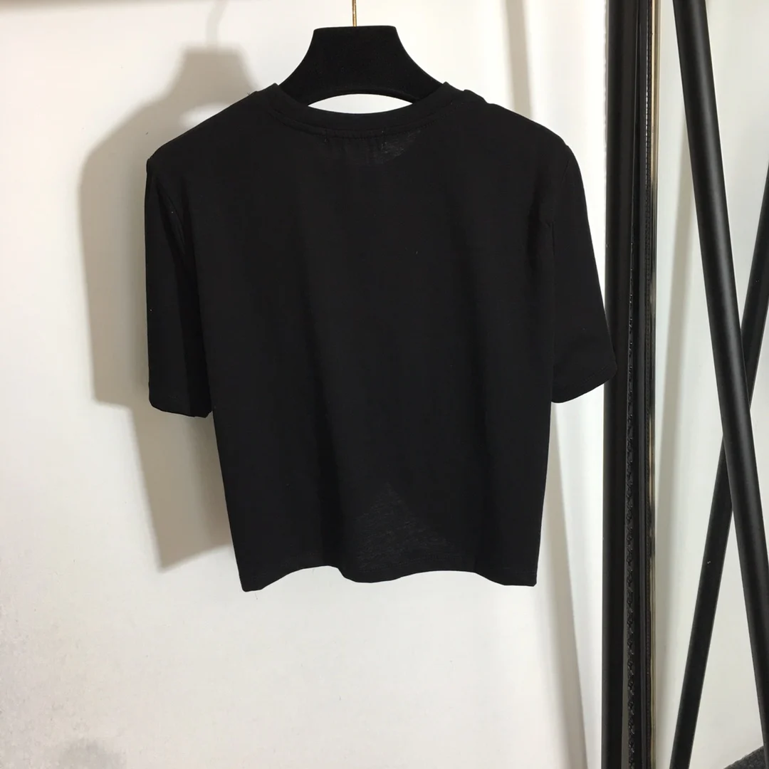 

Women's T-shirt short-sleeved top summer women o-neck short trendy all-match blouse 100% cotton loose casual
