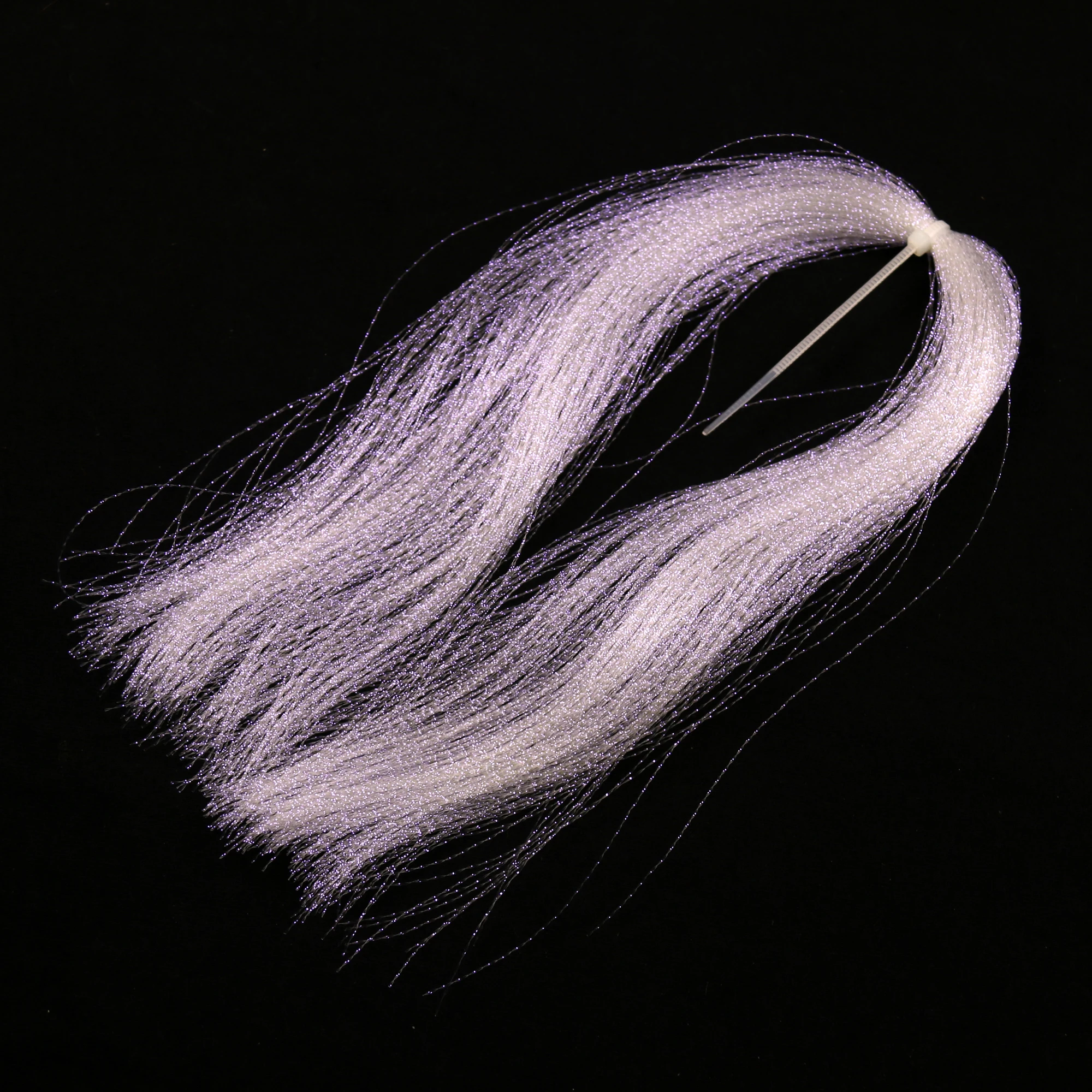 Пластиковые проблесковые нити Krystal flashabu для стримера Нимфа подвязки мушек