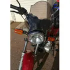 Экран ветрового стекла для 1980 - 2017 Suzuki GN125 GN125E GN250 GN400 GN 125 250 400 E U фара, боковой монтажный кронштейн