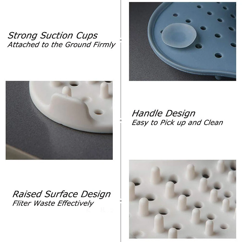 Фильтр для кухонной раковины силиконовая присоска накладка на слив фотосток